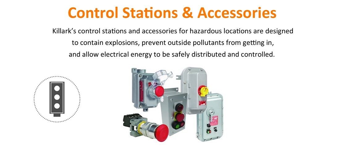 Killark Control Stations & Accessories