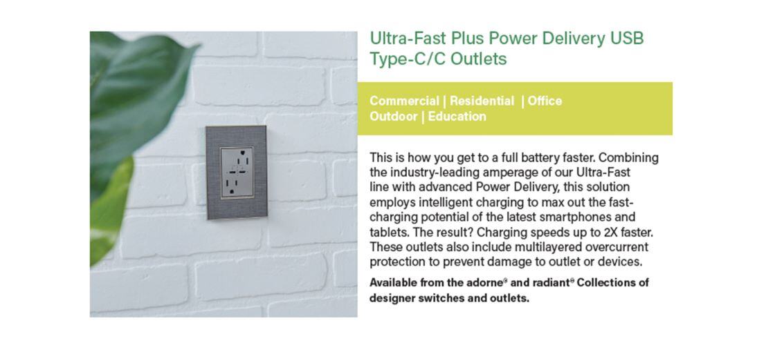 Legrand Type C/C Outlets