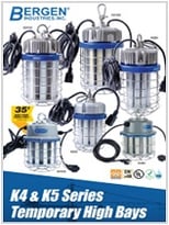 Bergen Industries 100W LED High Bay Work Light