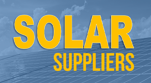 Our Solar Suppliers